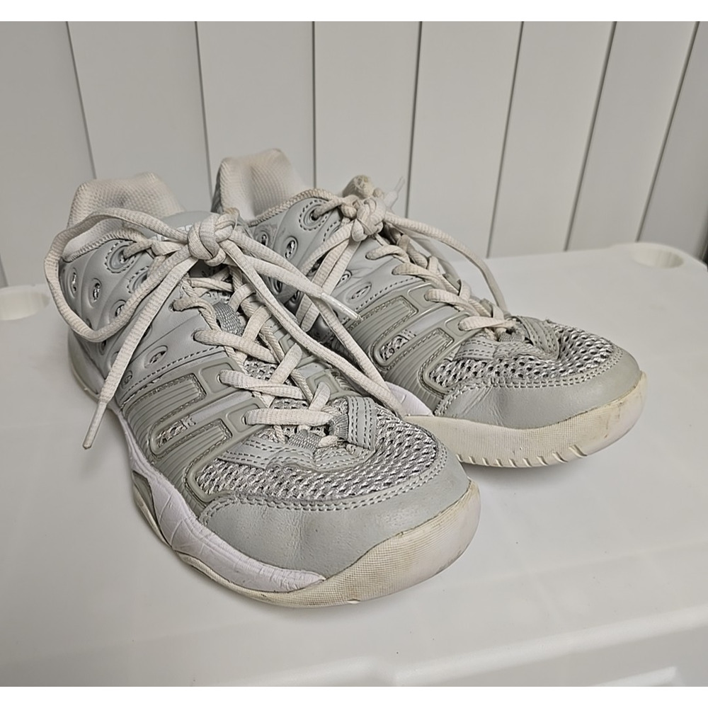 Prince T22 Gray Lace Up Low Top Athleisure Tennis Sneakers Womans‎ Size 8.5